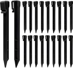 Omgoods - Set van 20 Plastic Grondankers voor Tuin en Tent — thumbnail 1