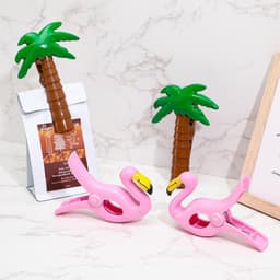 Handdoekklemmen voor strandstoelen, grote strandhanddoekklemmen, strandhanddoekclips, handdoekklemmen, ligstoelen, wasknijpers voor wasgoed, strandhanddoek, badhanddoek zwembad (B) — thumbnail 3