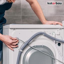 Wasmachine Afvoerslang - Vaatwasser slang - Water Afvoeren - Flexibel Materiaal - 2 Meter - Grijs — thumbnail 2