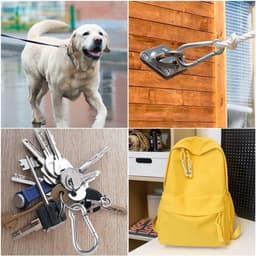 2-delige RVS Ketting voor Kleding Drooglijn, Hondenhalsband, Plantenhanger en Fotodisplay - 1,5mm x 5m Robuuste Keten voor Diverse Toepassingen — thumbnail 3