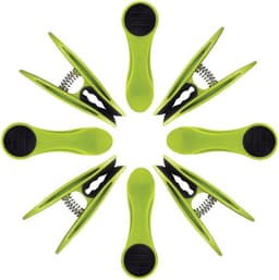 Wasknijpers Set - Kledingknijpers - Was Ophangen - Soft Grip - 48 Stuks - Groen Antraciet — thumbnail 2
