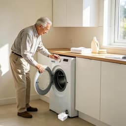 Bobypet - Lekbak wasmachine - Opvangbak wasmachine - Wasmachine filter lekbak - Lekvrij - Universeel - Voor waskamer en appartement - 15.6*10*6cm - Wit — thumbnail 5