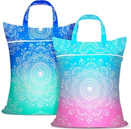 Waterdichte Reiswaszak met Handvat - 2 Stuks voor Vuile Kleding, Badkleding en Zwemspullen - Ideaal voor Vakantie en Sportactiviteiten — thumbnail 1