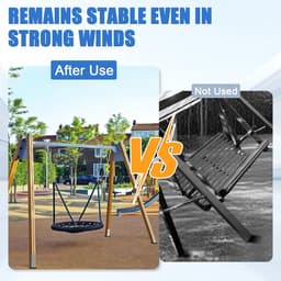 Grondankers 4 Stuks - Lengte 40 cm - Gegalvaniseerd Staal - Voor Houten Palen en Tuinprojecten - SnelShoppen — thumbnail 4