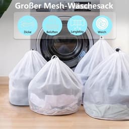 Dailygoods- Waszak Grote Capaciteit - Waszakken 30 cm x 40 cm / 60 cm x 80 cm - Opvouwbare Wasmand - Vuile Was Verzamelen - Reisaccessoire - Organiseren — thumbnail 4