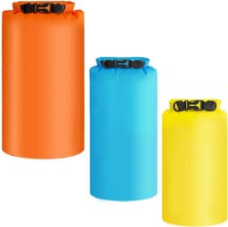 3Stuks Waterdichte Opbergzakken, Waterdichte Dry Bag, Waterdichte Tas, geschikt voor kamperen, vissen, kajakken, raften, varen en andere buitensporten — thumbnail 1