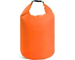 4L Dry Bag Waterdichte tas, ultralichte pakzak, 210T polyester, tegen water, stof, zand, plunjezak, waterdicht, voor kamperen, wandelen, strand en outdoor, reizen, oranje-rood
