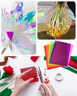 10 stuks kleurfolie licht kleurfilter gel kleurfilter transparant raamfolie kleurcorrectie hittebestendige folie voor led-studiolampen — thumbnail 2