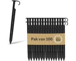 Grondankers set van 100 - 16-20 mm - voor druppelirrigatie - voorkomt draaien van slangen - ShopVlot