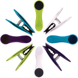 Wasknijpers, wasknijpers met spiraalveren, soft grip, softgrip, softtouche, blauw, groen, paars, wit, antraciet — thumbnail 3