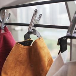 80 stuks wasknijpers - roestvrij staal - duurzaam - zachte grippad - handdoeken - sokken - ondergoed - kleding — thumbnail 3