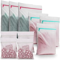 Goodivery ® 10 stuks waszakken, wasnet voor wasmachine, waszak, vuile was, reiskinderen, waszak voor bh, ondergoed, schoenen, babykleding, kussen, knuffels, waszak — thumbnail 1