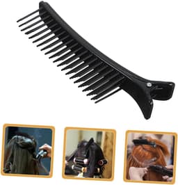 Kappersklemmen Set - Haarclips Styling - Haar Stylen - Professioneel Gebruik - 14 cm Lengte - Zwart — thumbnail 5