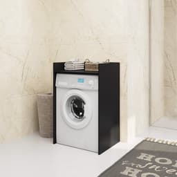 Wasmachine Ombouw - Opbouwmeubel - Kast Wasdroger - Meubel - badkamer — thumbnail 3