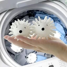 Droogbollen voor de wasdroger - effectieve egels - droogbollen voor donsjackets en zachte was - droogballen voor wasmachine - droogwesters (6 stuks) — thumbnail 5