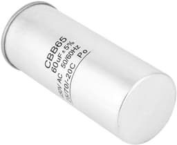 Dailygoods- Airconditioningcondensator 60UF 450V - Startende Condensormotor - Aluminiumfolie - Geschikt voor Compressoren - Hoogwaardige Prestaties - Condensator — thumbnail 5
