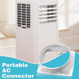 Dailygoods- Airco Slang 150mm - Afvoerslang Mobiele Airco - Aansluitstuk - Raamadapter - Eenvoudig te Installeren - ABS Kunststof - Airco Aansluiting — thumbnail 4