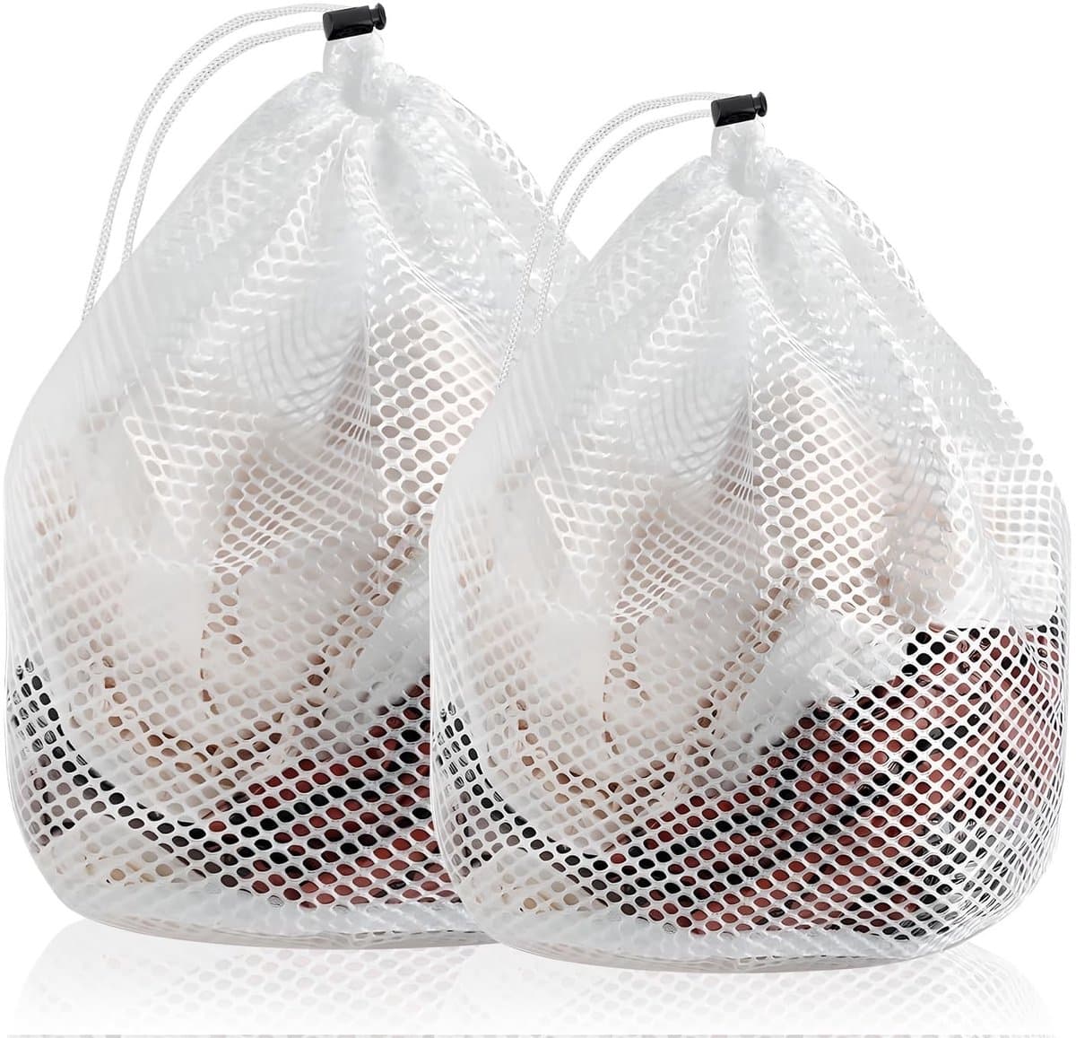 Allecto - Waszakken - Mesh Waszakken voor Kleding - Duurzaam en Ruim - 2 Stuks - Bescherming voor Delicate Kleding - Voor Wasmachine Gebruik — afbeelding 1