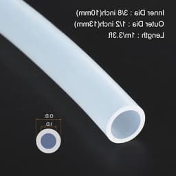 Siliconen Slang 1m (3ft) 10mm ID 13mm OD voor Pomp, Afvoer en Irrigatie - Duurzaam en Flexibel — thumbnail 5