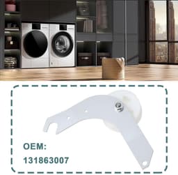 Dailygoods - Droger Idler Katrol Arm Beugel 131863007 Compatibel met Diverse Modellen — thumbnail 2