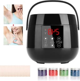 Professionele elektrische wasmachine voor therapie met LED-scherm, 4 x 100g waszakken en 20 wasdoeken voor ontharing en huidverzorging — thumbnail 2
