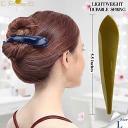 Haarspeld Klemmen - Krokodil Clips - Dagelijkse Styling - Sterke Grip - 6 Stuks Groot - Meerkleurig — thumbnail 2
