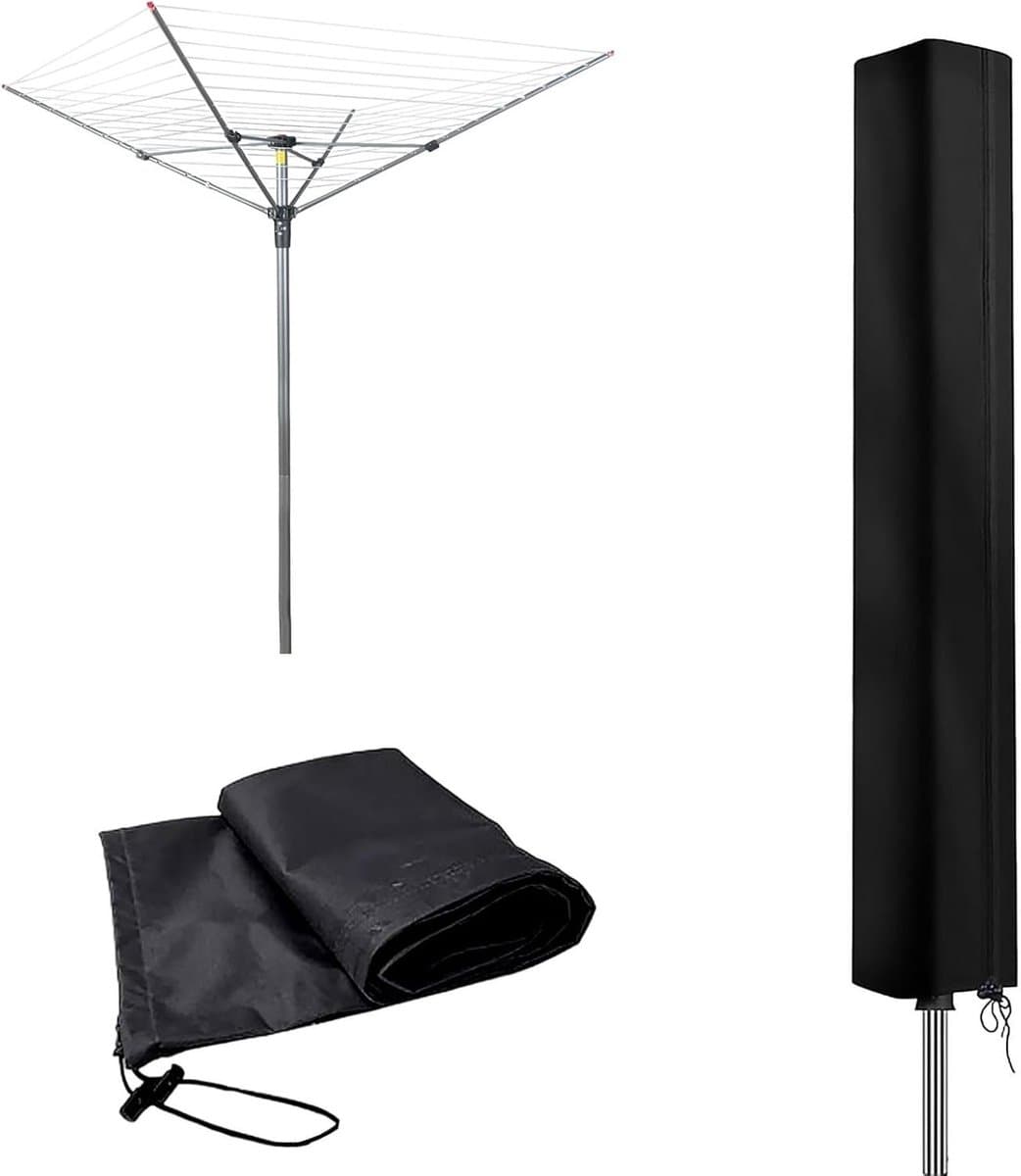 Waterdichte Droogdeksel voor Paraplu's met Rits - Universele Opbergzak voor Droogrek (165 x 16 x 16 x 16 cm) - Ideaal voor Bescherming en Organisatie van Paraplu's — afbeelding 1