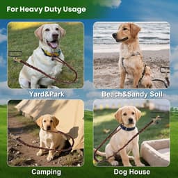 Heavy Duty Grondanker voor Honden tot 99 kg - Voor Camping en Buiten — thumbnail 4