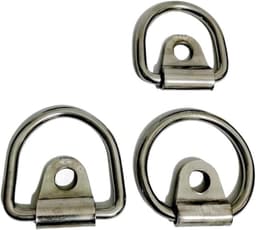 Grondanker Kettingpunt - Fiets Muuranker - Voertuig Beveiligen - Roestvrij Staal 304 - 12mm Boorgaat - Zilver — thumbnail 3
