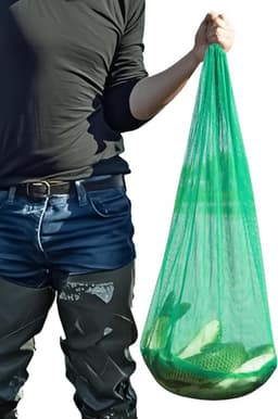 Vis Transportzak - Net Tas - Vis Vervoeren - Verstelbare Sluiting - 60x40cm - Meerkleurig — thumbnail 1