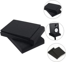 Luidspreker Isolatie Pads - Speaker Dempers - Studio Geluid - Vibratie Onderdrukking - 4 Stuks - Zwart — thumbnail 5
