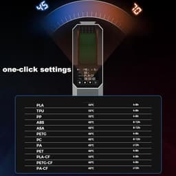 Filament Droger - 3D Printer Box - Draad Kwaliteit Verbeteren - Touchscreen Bediening - 45-70°C Instelbaar - Zwart — thumbnail 5