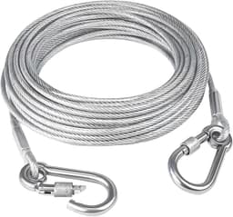 Kleding Touw - Waslijn Outdoor - Kleding Drogen - Winddicht Gecoat Staaldraad - Tot 20 meter - Meerkleurig — thumbnail 5