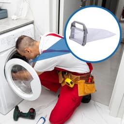 Wasmachine Haarvanger - Pluizenfilter Wasmachine - Schone Was Krijgen - Herbruikbaar ABS Materiaal - 2 stuks - Grijs — thumbnail 5