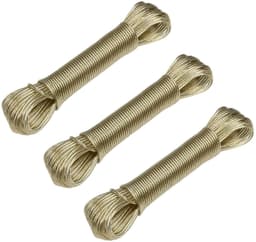 Benson Waslijn incl. 13 knijpers - 3x - elastisch van 190 tot 330 cm - met haken — thumbnail 1