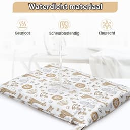 Waterdichte Waszakken - Leeuw - 30 x 40 cm - Herbruikbare Zak met Ritssluiting en Handvat - Voor Zwemmen en Reizen — thumbnail 3