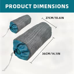 Schoenenwaszak, wasmachine, schoenenzak, waszak, schoenen, herbruikbare schoenwaszak, geschikt voor meerdere soorten - ShopVlot — thumbnail 2