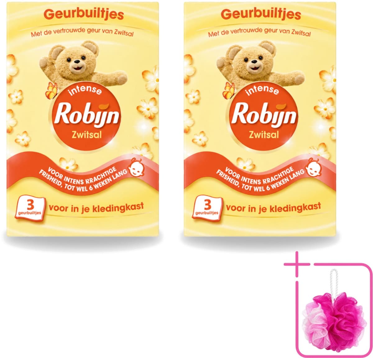 2 x Robijn - Zwitsal - Geurbuiltjes - Zachte Babygeur - Hypoallergeen - 3 Geurbuiltjes - Bulkverpakking - Zwitsal geur - Geurbuiltjes — afbeelding 1