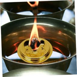 1set Olielamp Pit Set Verstelbare Lonthouder Met Lonten Duurzaam Veilig Voor Olielampen Voor Zelfgemaakte Butterlampen Gezond Vezelmateriaal — thumbnail 5