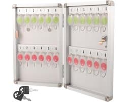 1set Sleutelbeheerdoos Met Slot Wandmontage Sleutelkast Van Duurzaam Elegante Sleutelopslag Voor Thuis Kantoor Organiseer Sleutels Eenvoudig