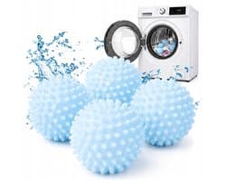 4x Wasmachines Droogballen - Verbetert Wassen & Drogen