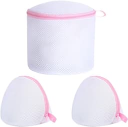 Herbruikbare Waszakken voor Bh's - 3 Stuks, Mesh Waszak voor Ondergoed, Bescherming en Ondersteuning in de Wasmachine — thumbnail 1
