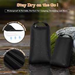 Nylon Waszakken Set van 2, Ideaal voor Zwemkleding, Sportkleding en Organisatie van Vuile Was — thumbnail 4