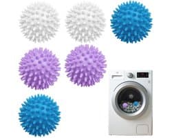 Set van 6 Herbruikbare Drogerballen voor de Wasmachine
