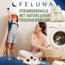 Set van 6 Wol Droogballen voor Wasdroger — thumbnail 4