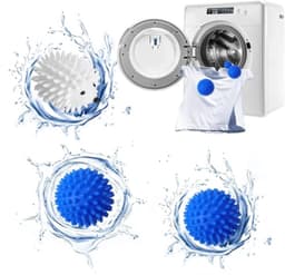 12 stuks Drogerballen - Voor Wasdroger en Wasmachine - Diverse Kleuren — thumbnail 3