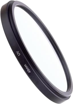 49mm HD UV Filter voor Canon M6 M50 M100, Fire Rock UV Filter voor Sony Alpha a7R & W/E-Mount FE 50mm f/1.8 Lens -1 Packs — thumbnail 1