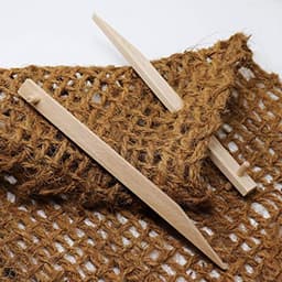 Houten Grondankers 30 cm - Milieuvriendelijke Bevestigingsankers voor Tuin en Landschap — thumbnail 3