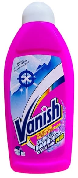 4 x Vanish Gordijnen - Kristalwit - Wasmiddel - Zonder Chloor - Witte Was - 500 ml - Wasmiddel Gordijnen - Wit Wasmiddel - Chloorvrij Wasmiddel - Gordijnen Schoonmaken - Gordijnen Bleken — thumbnail 2