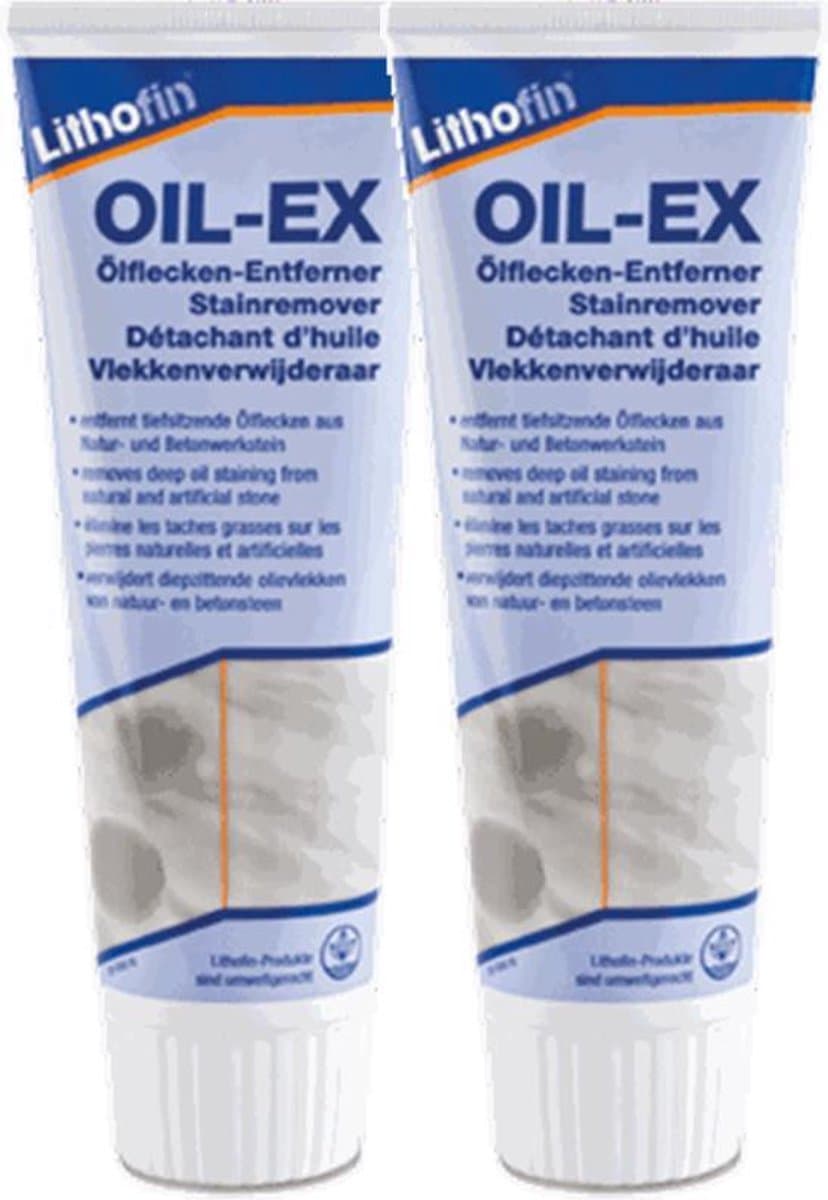 2x OIL-EX - Olievlekkenverwijderaar - Lithofin - 250 ml — afbeelding 1